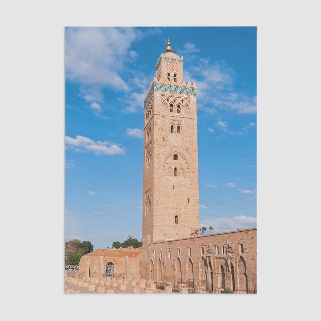Papel De Seda Koutoubia Mosque - Marrakech, Morocco (Criador carregado)