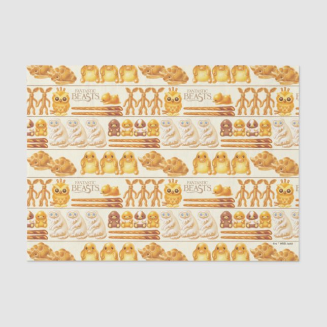 Papel De Seda Kowalski Bakery Rows of Treats Pattern (Frente )