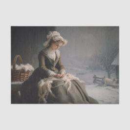 Papel De Seda Lã de colheita