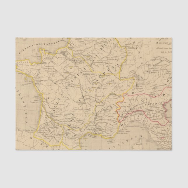 Papel De Seda La Gaule (Frente )