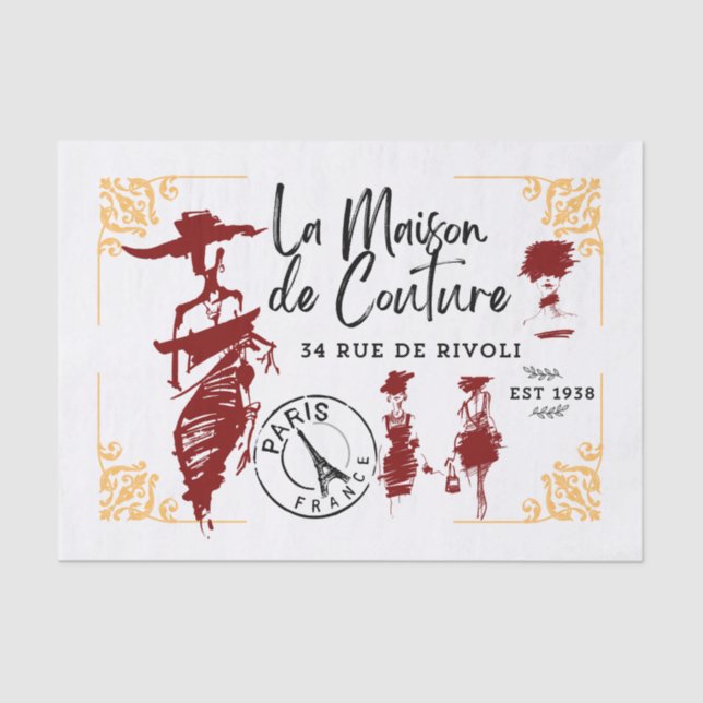 Papel De Seda La Maison de Couture (Frente )