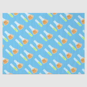 Papel De Seda Laboratório de Ciência de Cientista Kawaii