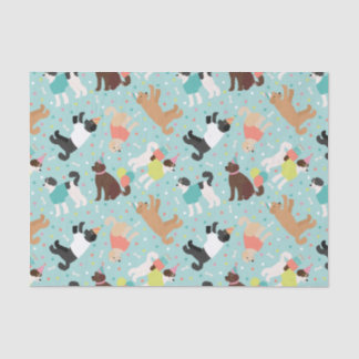 Papel De Seda Labradoodle / Festa de aniversário de Goldendoodle