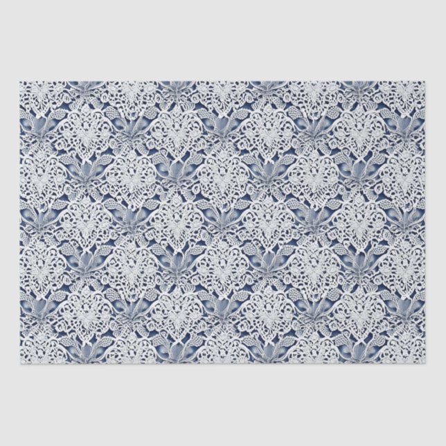 Papel De Seda Lace Delicado (Frente )