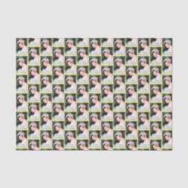 Papel De Seda Lace Yellow e Tema Cinza da Noiva Vintage