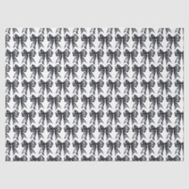 Papel De Seda Laço Coquete Preto