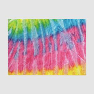 Papel De Seda Laço-Tintura de Boho do Hippie