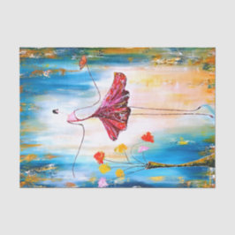 Papel De Seda Lady Blue, Desligar