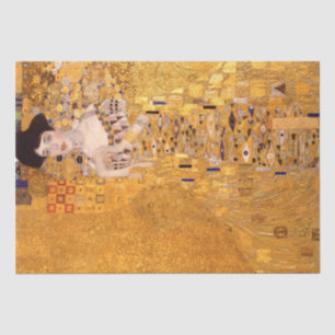 Papel De Seda Lady in Dourado / Adele Bloch-Bauer Decoupage