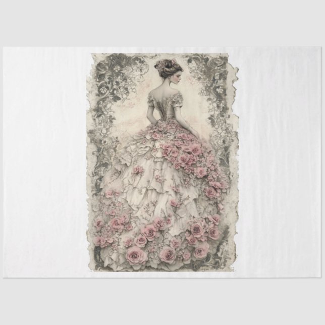 Papel De Seda Lady Namorados (Frente )