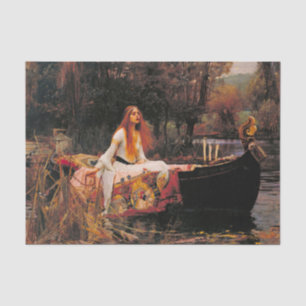 Papel De Seda Lady Shalott John William Waterhouse