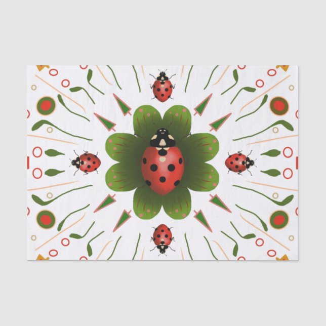 Papel De Seda Ladybug (Frente )