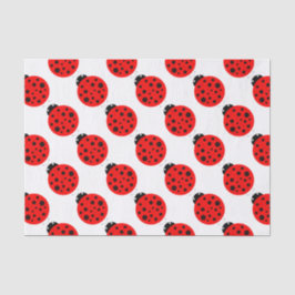 Papel De Seda Ladybug Pattern