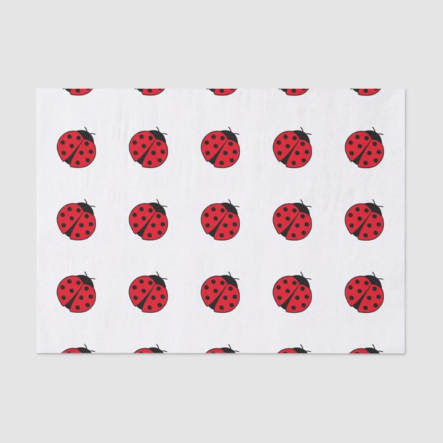 Papel De Seda Ladybugs (Frente )