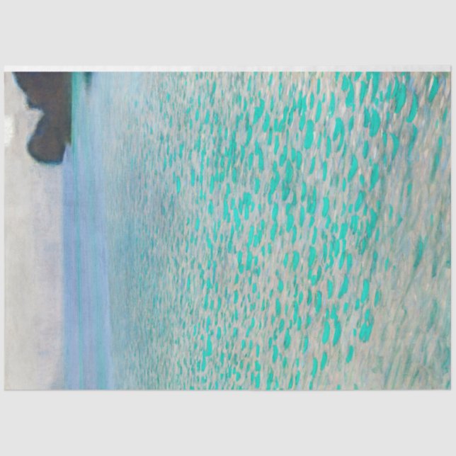 Papel De Seda Lago Atter, Gustav Klimt (Frente )