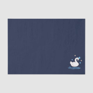 Papel De Seda Lago Encantado - Cisne Gracioso