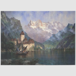 Papel De Seda Lago Genebra