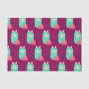 Papel De Seda Lama feminino Emoji