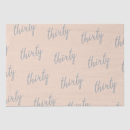 Papel De Seda Lâmpada prateada 30 Festas de aniversário com bril