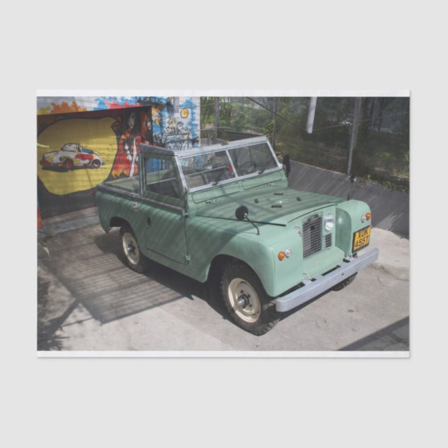 Papel De Seda Land Rover Série II SWB (Frente )