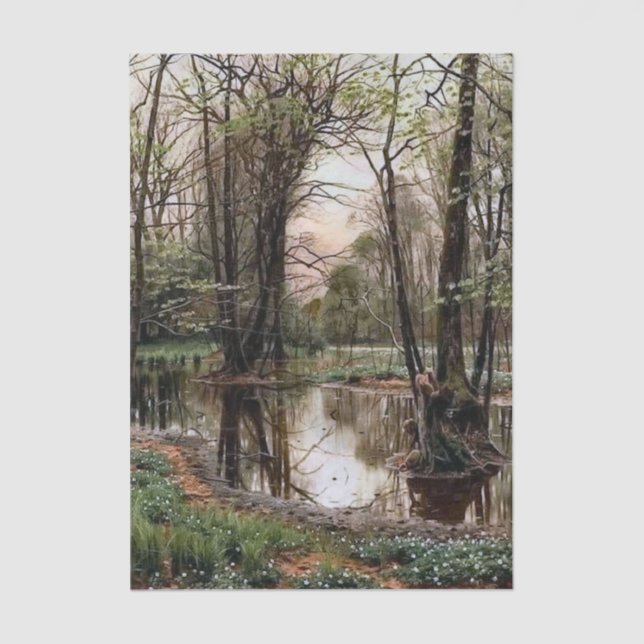 Papel De Seda Landscape by Peder Mork Monsted (Frente )