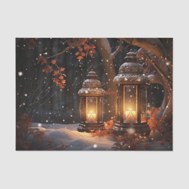 Papel De Seda Lanterns (Frente )