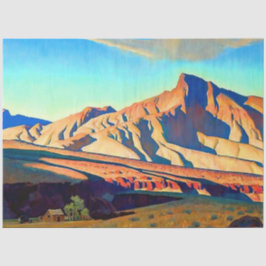 Papel De Seda “Lar do Rato do Deserto” por Maynard Dixon