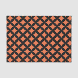 Papel de seda laranja de Halloween para encher sac