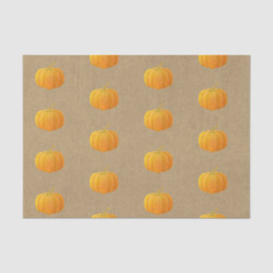 Papel De Seda Laranja de Outono Brilho Brilhante Glitter Abóbora
