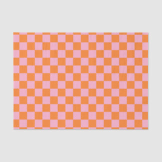Papel De Seda Laranja e Rosa Verificados