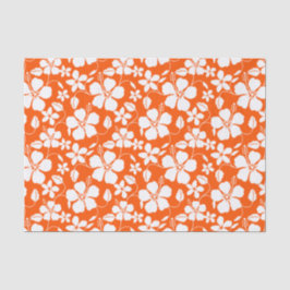 PAPEL DE SEDA LARANJA HAWAIIAN HULA (HIBISCUS)