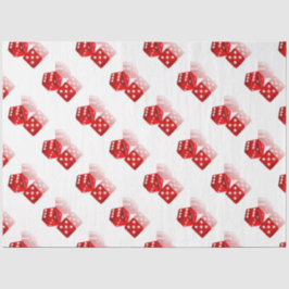 Papel De Seda Las Vegas Red Dice