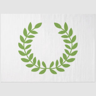 Papel De Seda Laurel Wreath (Símbolo Grego Antigo)