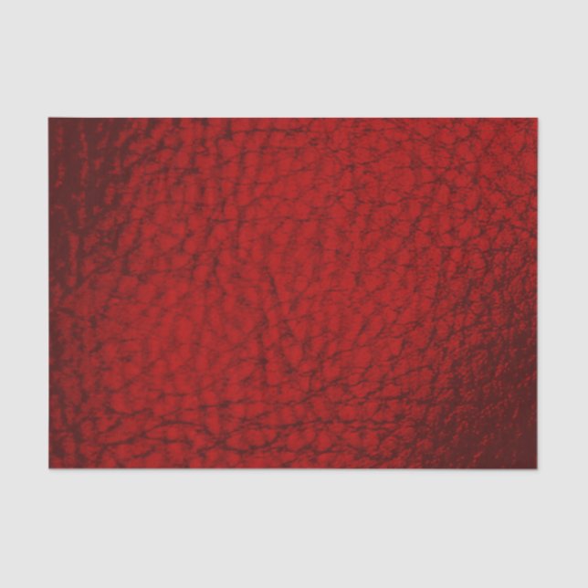 Papel De Seda Lava Red Faux Leather (Frente )