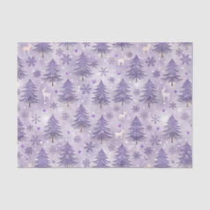 Papel De Seda Lavanda de inverno