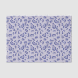 Papel De Seda Lavanda de padrão-leopardo roxo