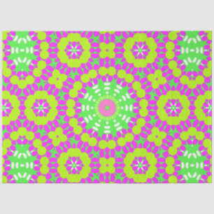 Papel De Seda Lavanda Funk, Verde limão e Decoupage Amarela