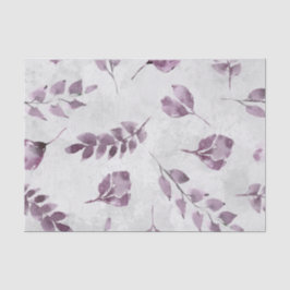 Papel De Seda Lavanda Simples de Aquarela Design