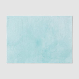 Papel De Seda Lavar com aguarela azul-turquesa na moda