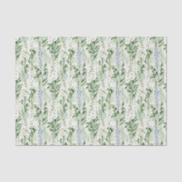 Papel De Seda Lavender White Delphinium Flowers Bridal Shower