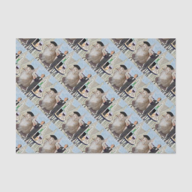 Papel De Seda Le Cat du Cafe (Frente )