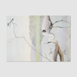 Papel De Seda Leão-de-bico, pântano-de-bico e lagosta