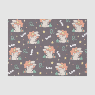 Papel De Seda Leão Loppi Tokki Zodiac - Padrão II