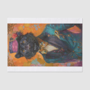 Papel De Seda Leão preto raro5