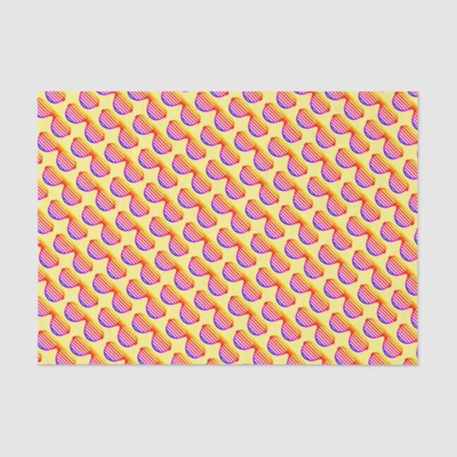 Papel De Seda Legal Natal em julho, padrão de tons de festas de  (Frente )