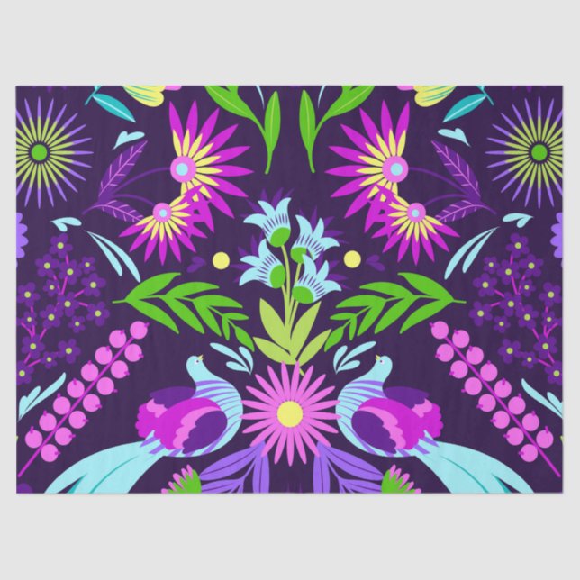 Papel De Seda Leggings mexicanas (Frente )