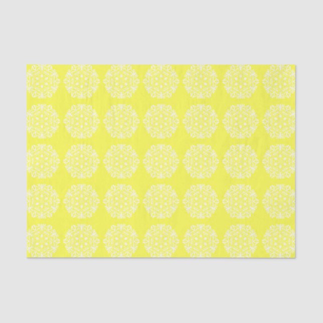 Papel De Seda Lemon Mandala (Frente )