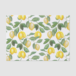 Papel De Seda Lemon Season   Padrão