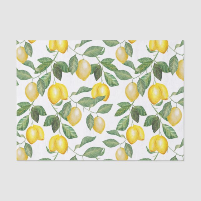 Papel De Seda Lemon Season | Padrão (Frente )