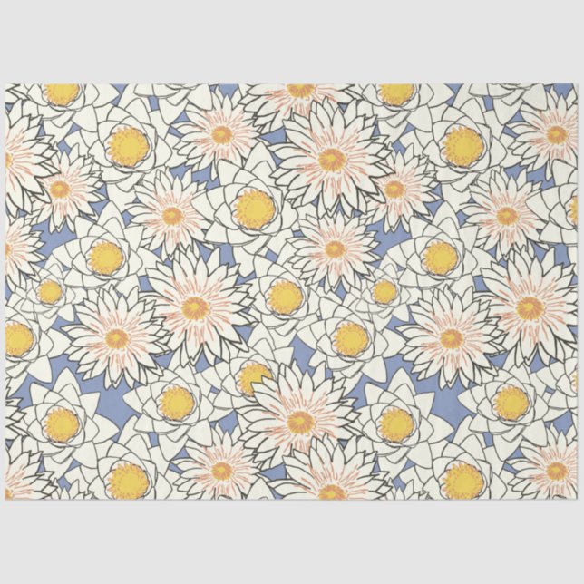 Papel De Seda lenço de água (Frente )